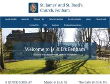 Tablet Screenshot of jamesbasilfenham.org.uk